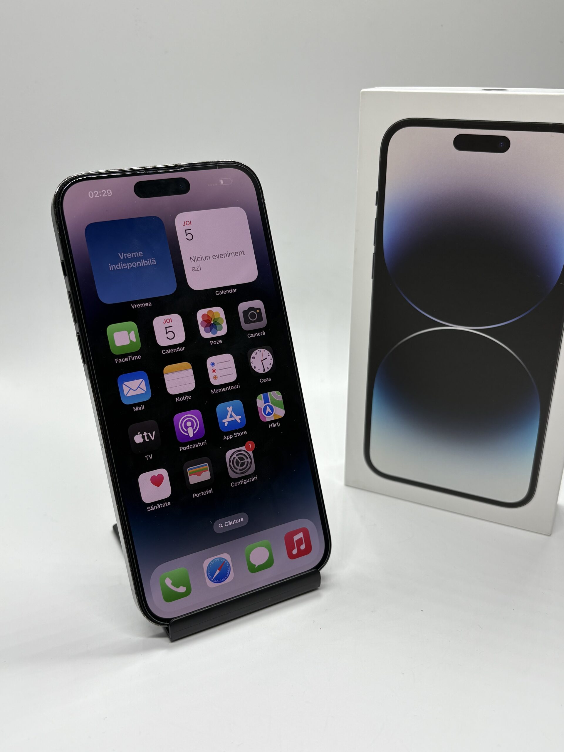 Apple iPhone 14 PRO MAX, 128GB, 5G, Black - Imagine 7