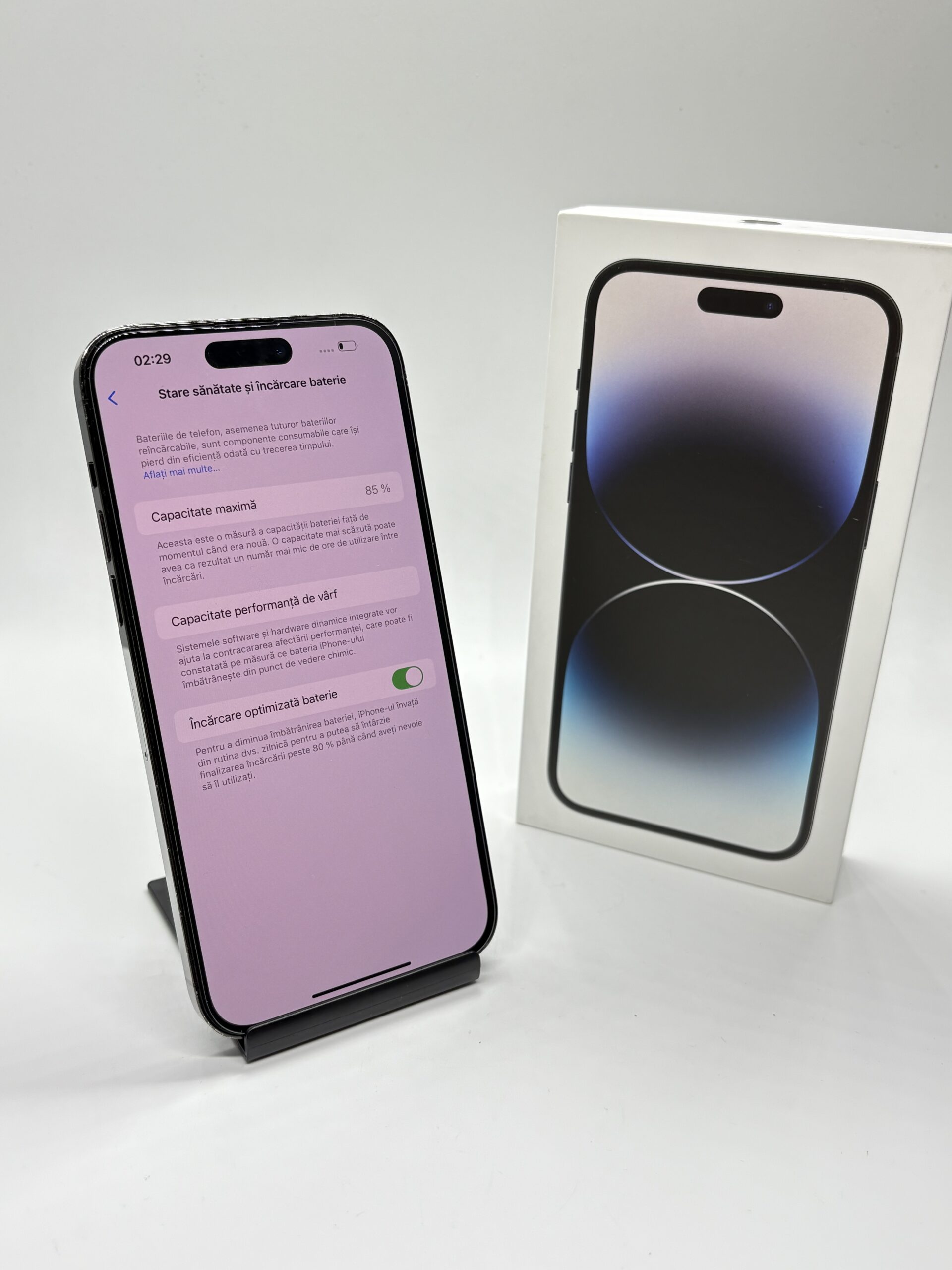 Apple iPhone 14 PRO MAX, 128GB, 5G, Black - Imagine 8