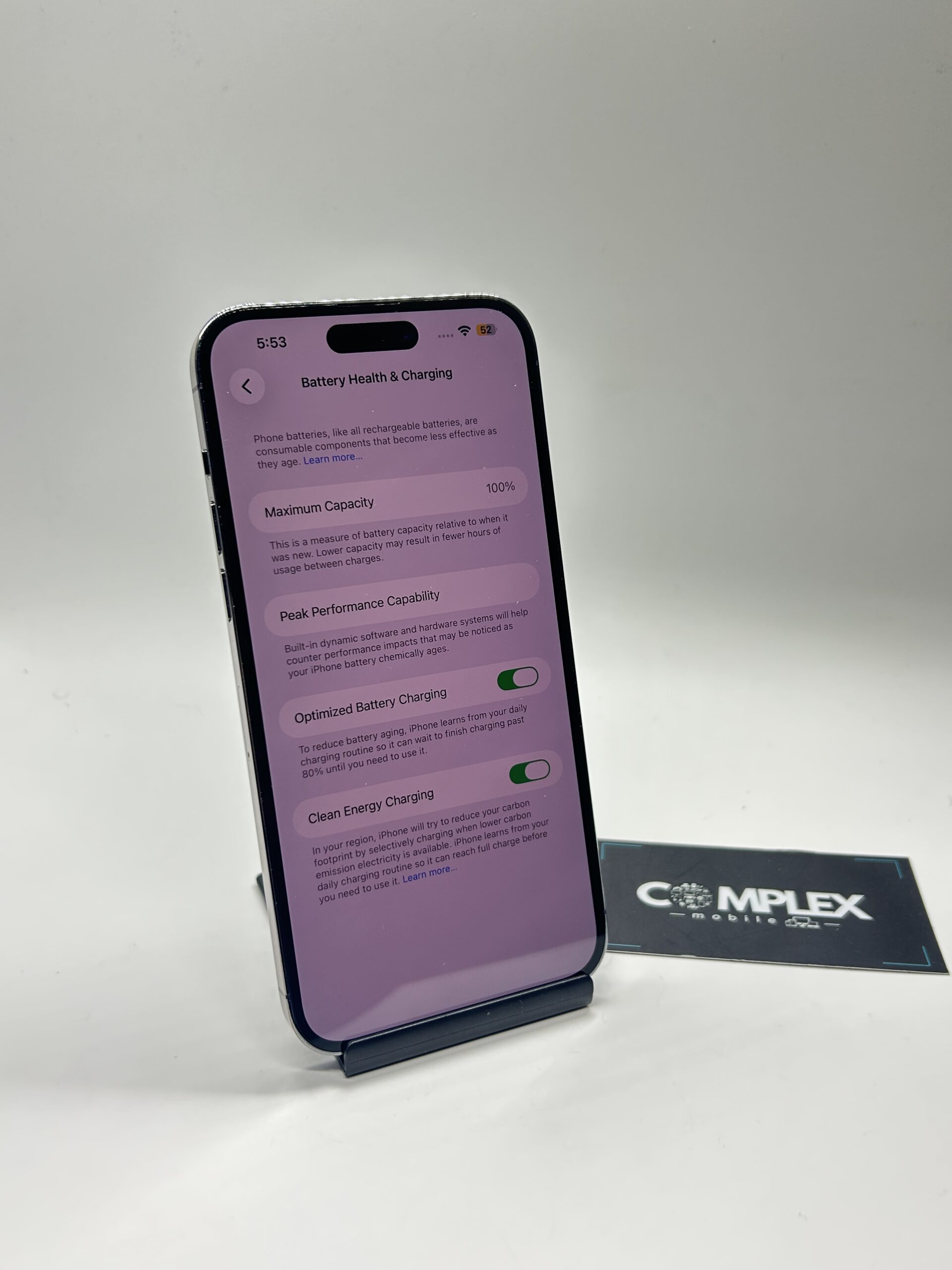 Apple iPhone 14 PRO MAX, 256GB, 5G, Purple - Imagine 7