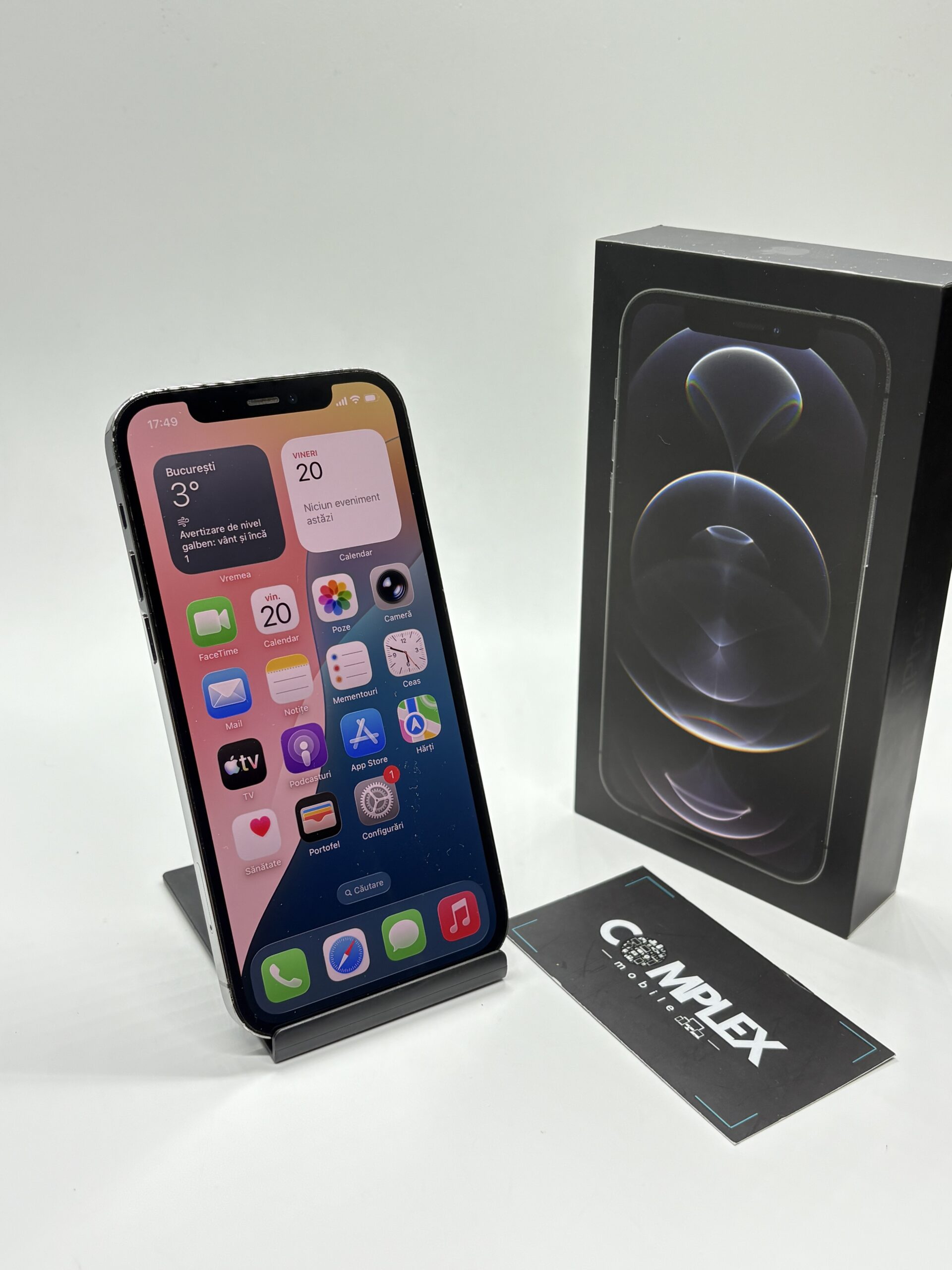 Apple iPhone 12 PRO 128GB Graphite - Imagine 3