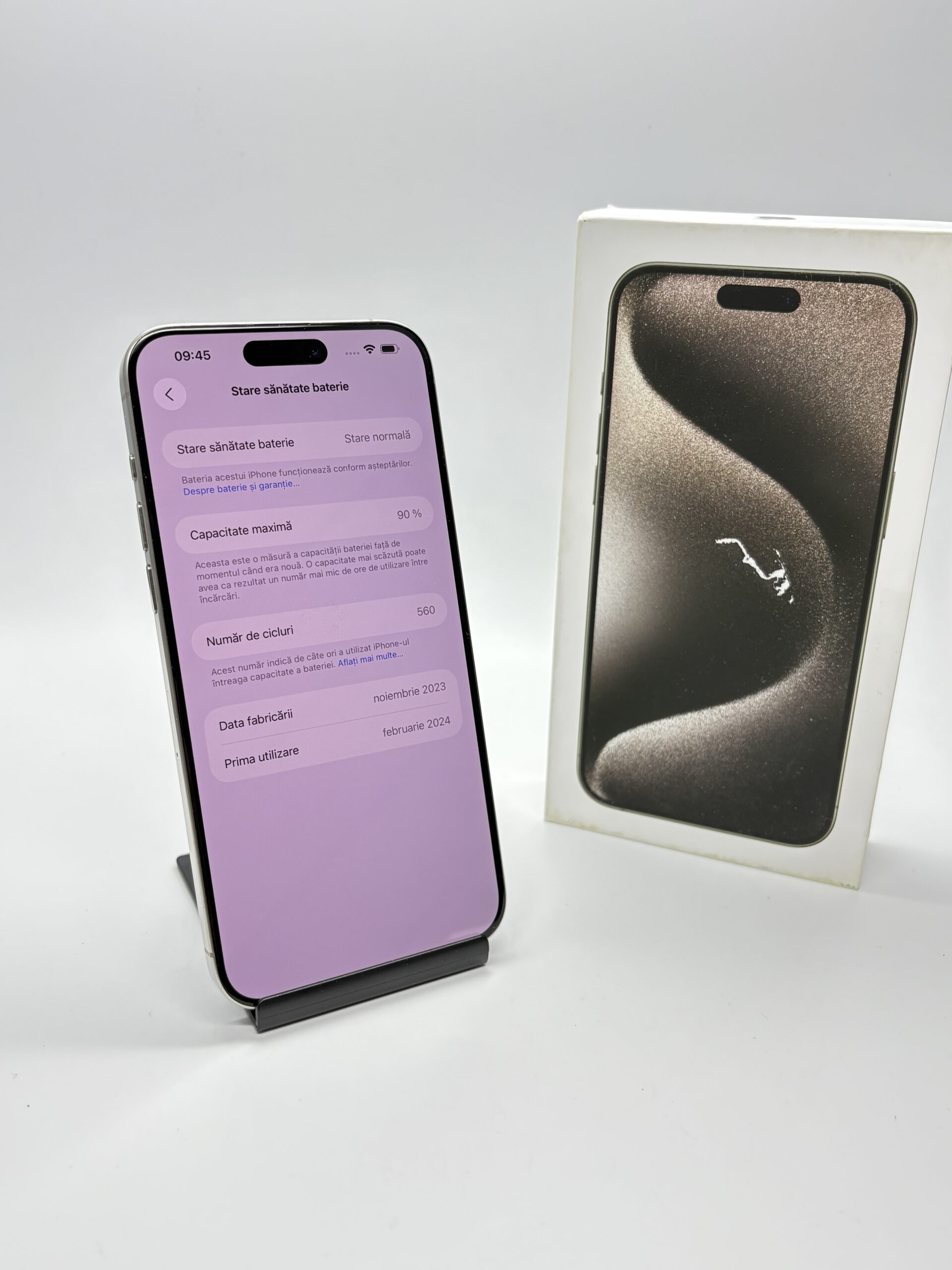 Apple iPhone 15 PRO MAX, 512Gb, 5G, Natural Titanium - Imagine 8