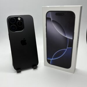 Apple iPhone 16 Pro, 128GB, 5G, Black Titanium