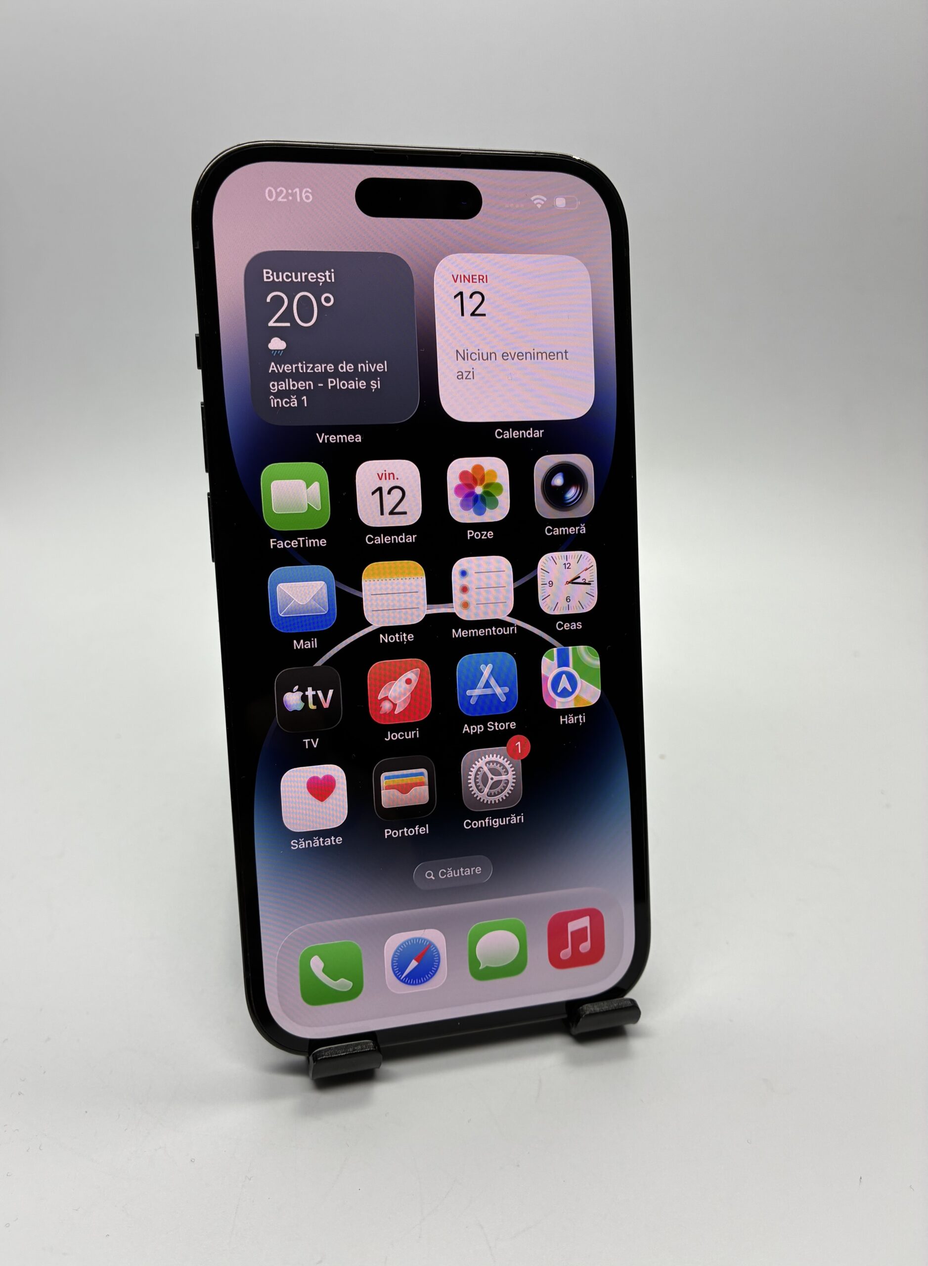Apple iPhone 14 PRO, 128Gb, Black - Imagine 3