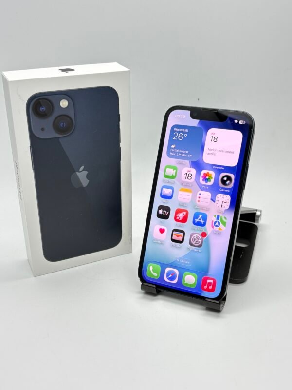 Apple iPhone 13 Mini, 256GB, Midnight - ComplexMobile.ro