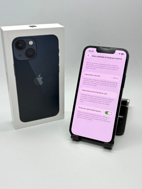 Apple iPhone 13 Mini, 256GB, Midnight - ComplexMobile.ro