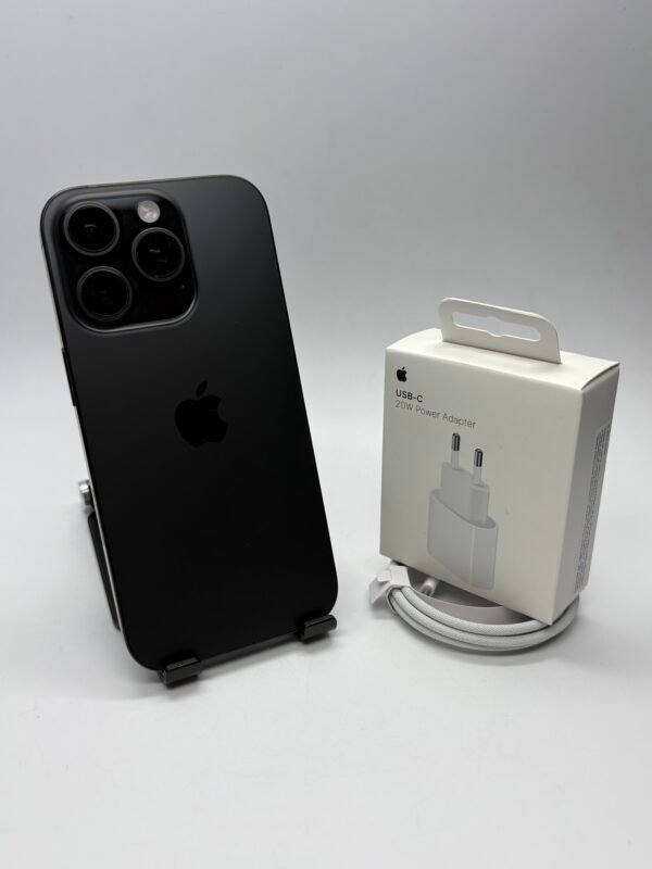 Apple iPhone 16 Pro, 128GB, 5G, Black Titanium