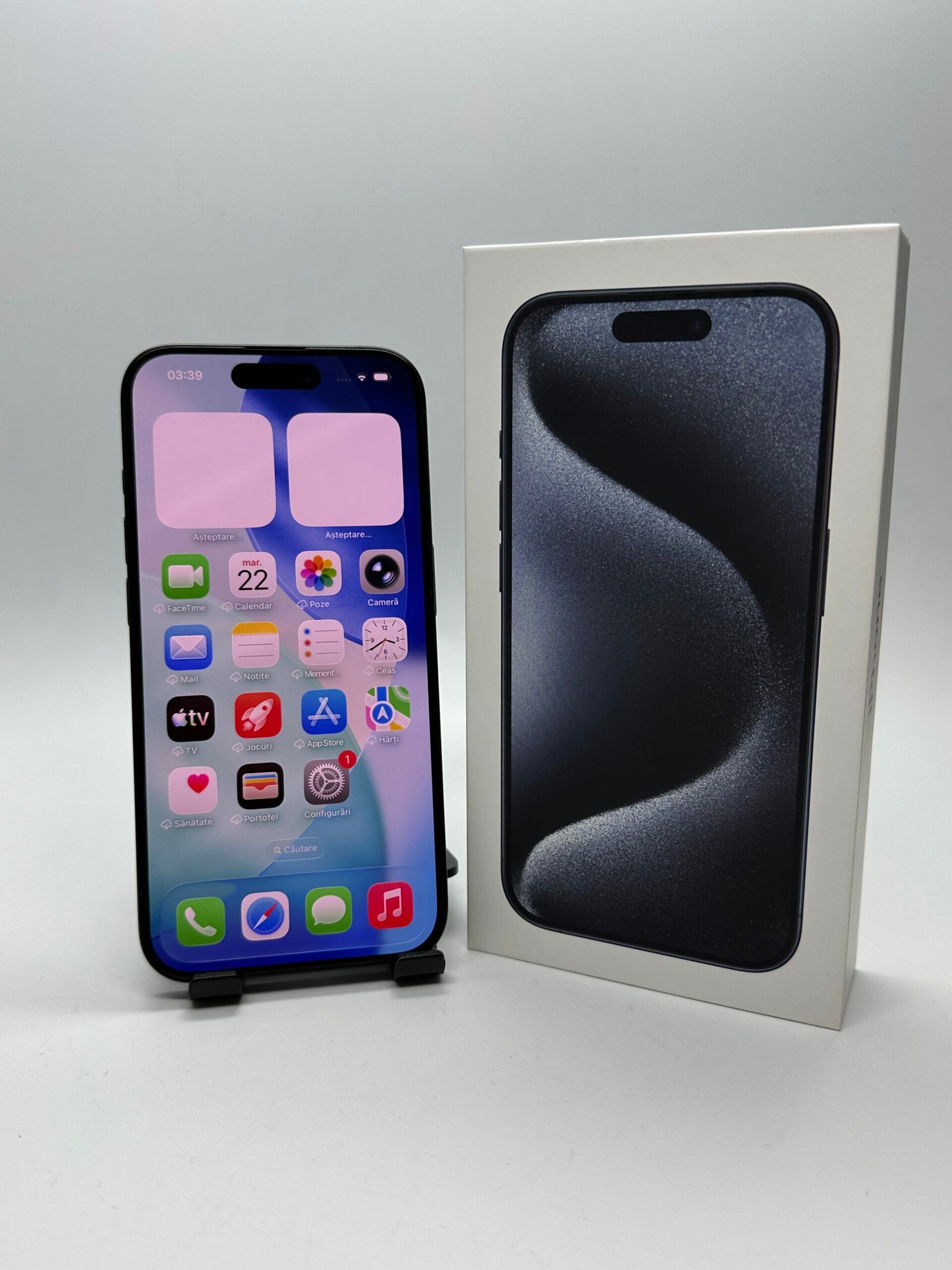 iPhone 15 Pro 128GB Blue Titanium second hand – imagine 7